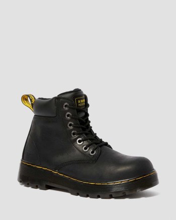 Dr Martens Winch Wyoming Pracovné Čižmy Panske Čierne | 2681-BXVSN